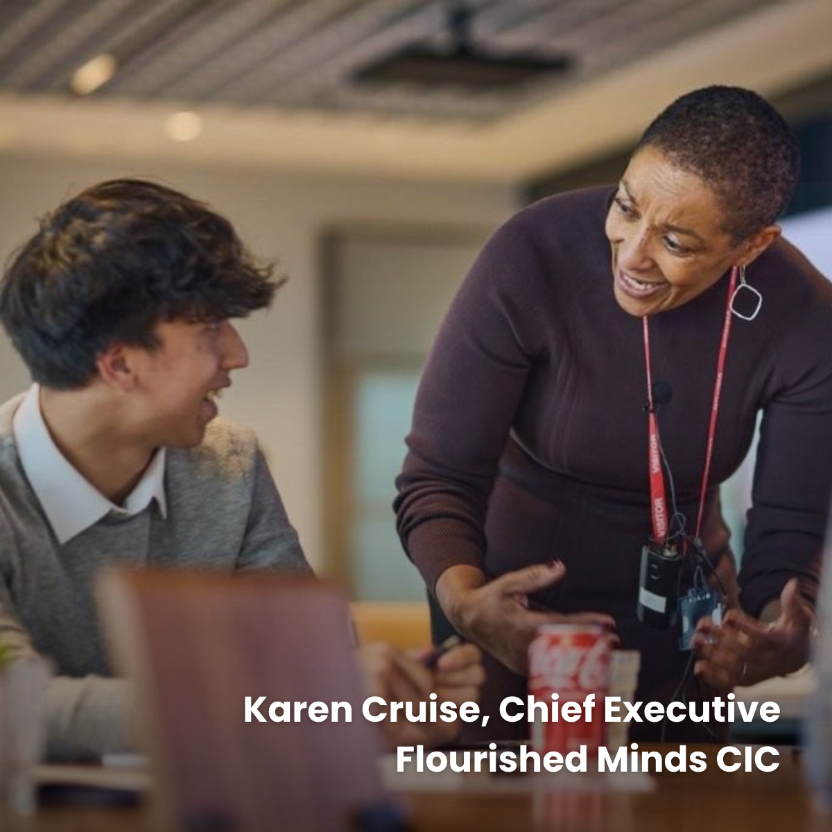Karen Cruise, Chief Executive Flourished Minds CIC